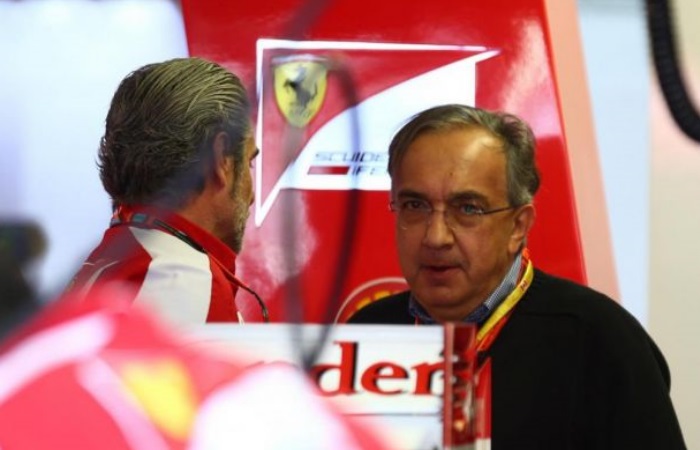 Maurizio Arrivabene e Sergio Marchionne