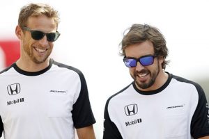 Jenson Button e Fernando Alonso
