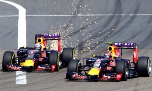 Daniel Ricciardo e Daniil Kvyat