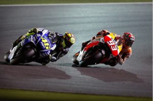 Valentino Rossi e Marc Marquez