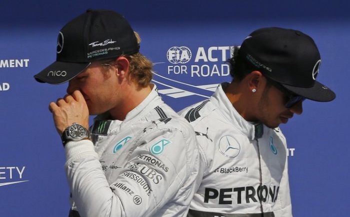 Nico Rosberg e Lewis Hamilton