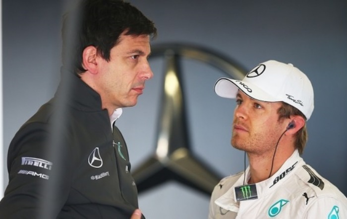 Toto Wolff e Nico Rosberg