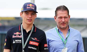 Max e Jos Verstappen