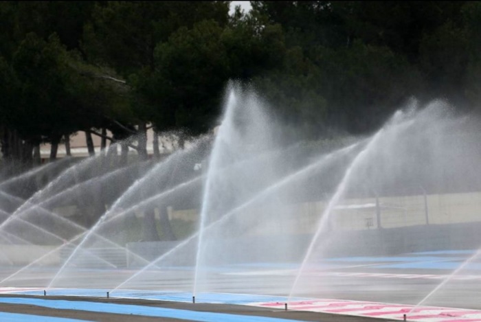 Sprinklers em Paul Ricard