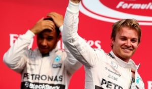 Lewis Hamilton e Nico Rosberg