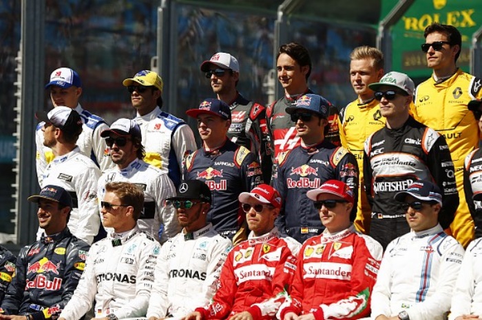 Pilotos da Formula 1 2016