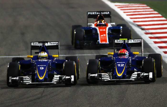 Marcus Ericsson e Felipe Nasr