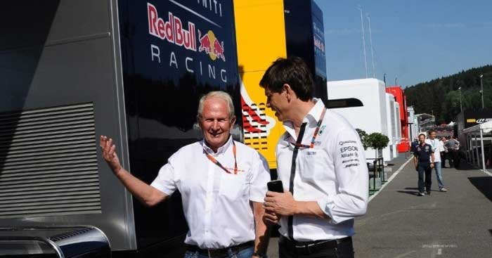 Helmut Marko e Toto Wolff