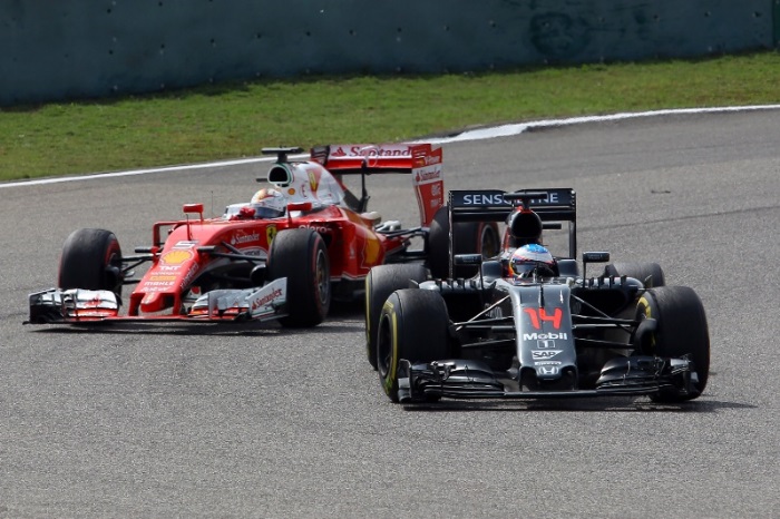 Fernando Alonso e Sebastian Vettel