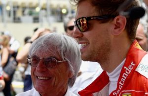 Bernie Ecclestone e Sebastian Vettel