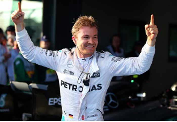 Nico Rosberg, vencedor das 3 primeiras corridas de 2016