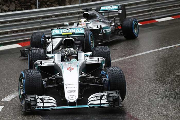 Nico Rosberg e Lewis Hamilton