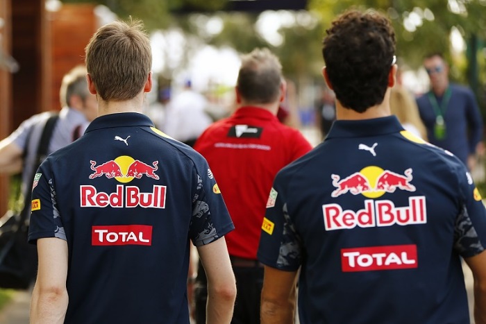 Daniil Kvyat e Daniel Ricciardo