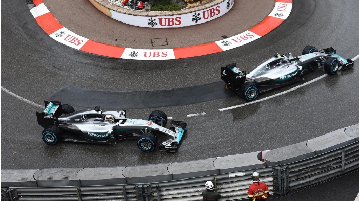 Nico Rosberg e Lewis Hamilton