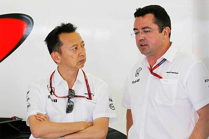 Yusuke Hasegawa e Eric Boullier