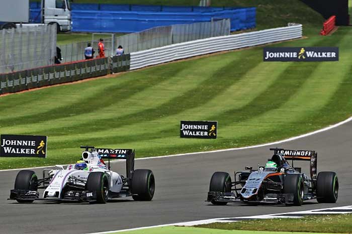 Williams e Force India