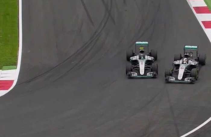 Nico Rosberg e Lewis Hamilton