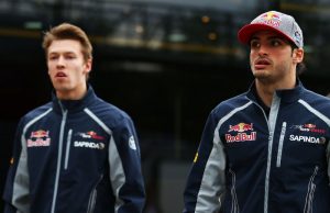 Daniil Kvyat e Carlos Sainz