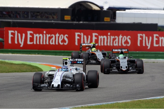 Williams e Force India
