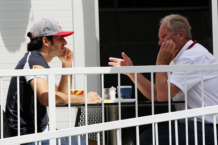 Carlos Sainz e Helmut Marko