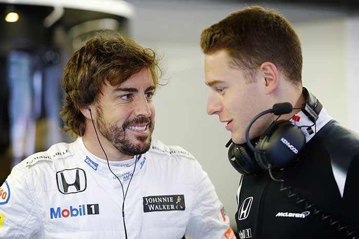 Fernando Alonso e Stoffel Vandoorne