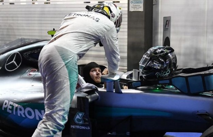 Lewis Hamilton e Nico Rosberg