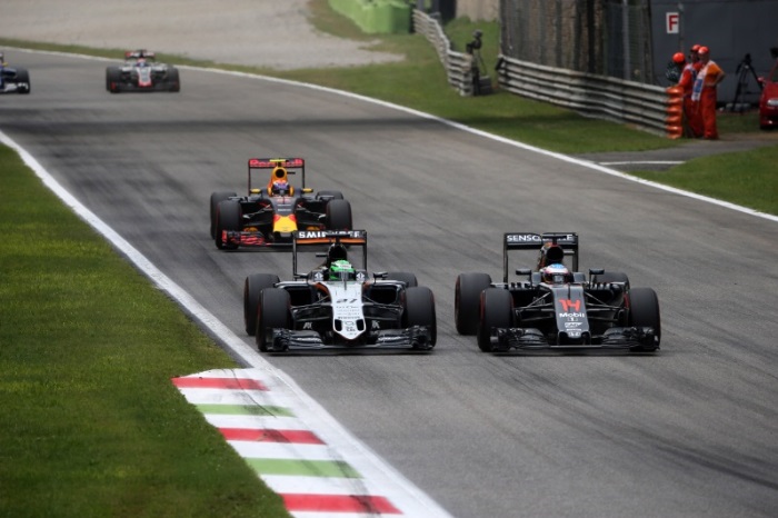 McLaren, Force India e Red Bull em Monza