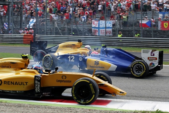 Jolyon Palmer e Felipe Nasr