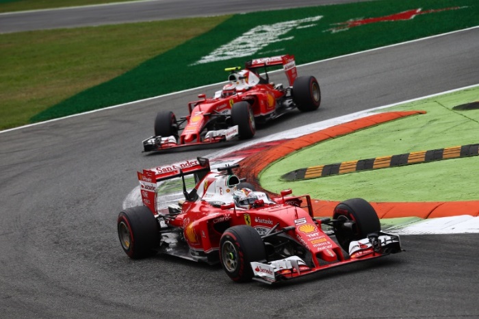 Sebastian Vettel e Kimi Raikkonen