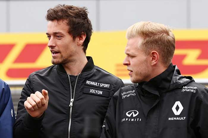 Jolyon Palmer e Kevin Magnussen