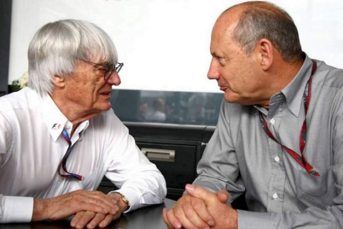 Bernie Ecclestone e Ron Dennis
