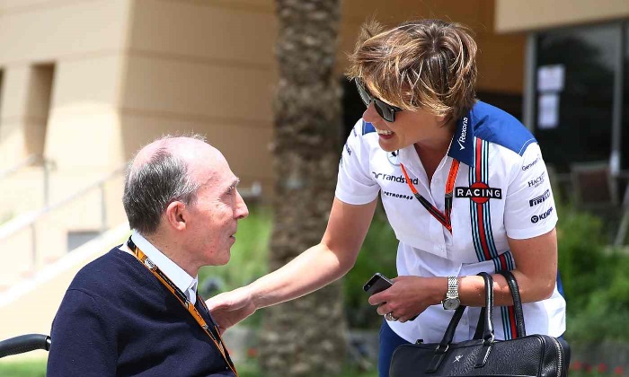 Sir Frank e Claire Williams