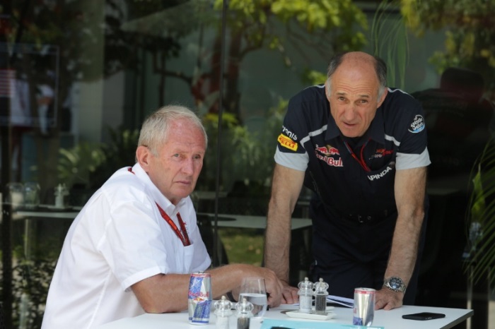 Helmut Marko e Franz Tost