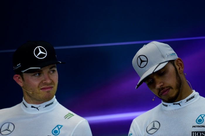 Nico Rosberg e Lewis Hamilton