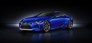 LC 500h, cupê esportivo híbrido de luxo, representa a visão da Lexus para o futuro do design e engenharia