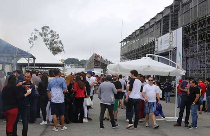 Arquibancada Open Music GP do Brasil 2016