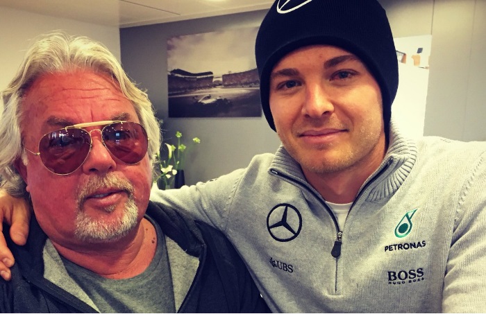 Keke e Nico Rosberg