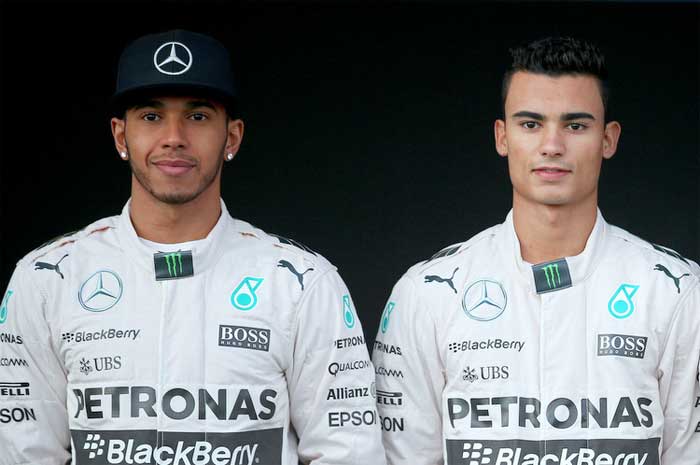 Lewis Hamilton e Pascal Wehrlein