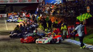 Largada das 500 Milhas de Kart em 2016