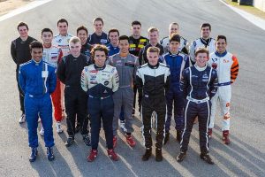 Os pilotos que participaram do shootout em Laguna Seca