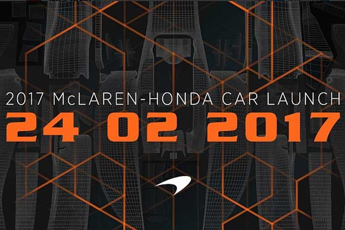 Anúncio do lançamento da McLaren