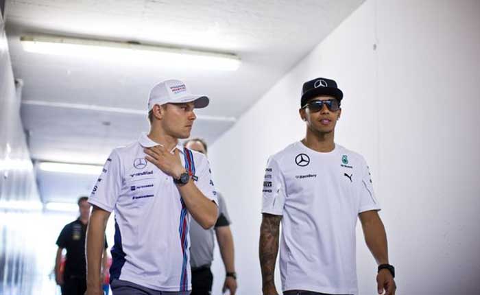 Valtteri Bottas e Lewis Hamilton - Mercedes F1