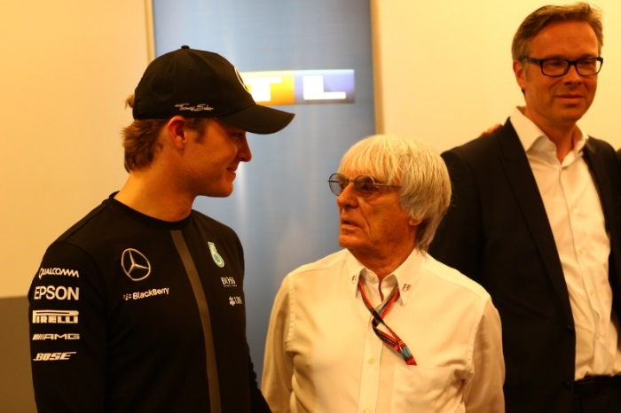 Nico Rosberg e Bernie Ecclestone