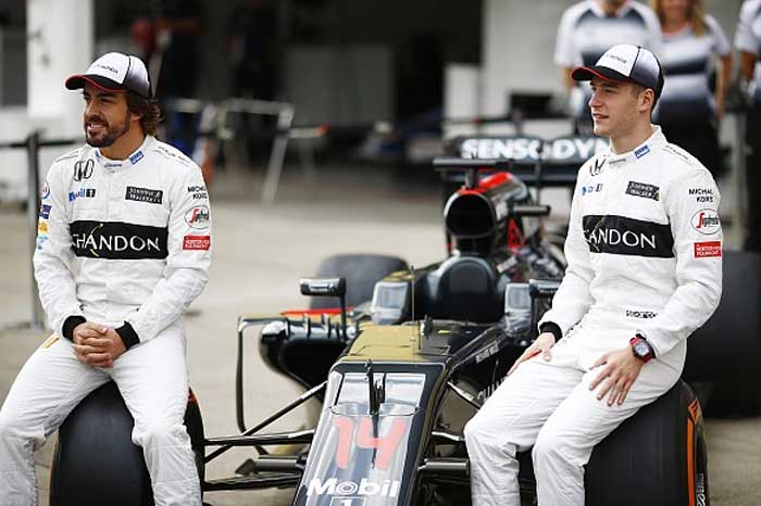 Fernando Alonso e Stoffel Vandoorne