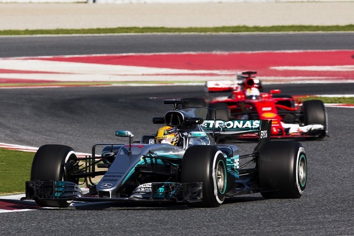 Lewis Hamilton e Sebastian Vettel