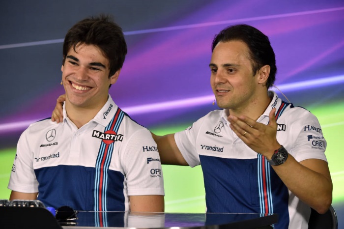 Lance Stroll e Felipe Massa