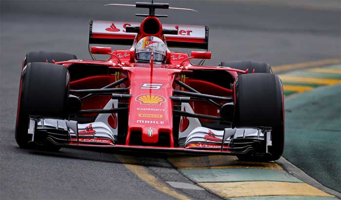 Sebastian Vettel em Melbourne