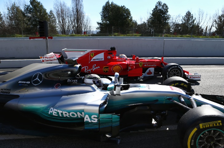 Ferrari e Mercedes