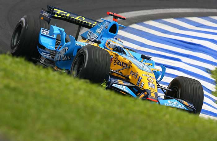 Fernando Alonso na Renault - 2006