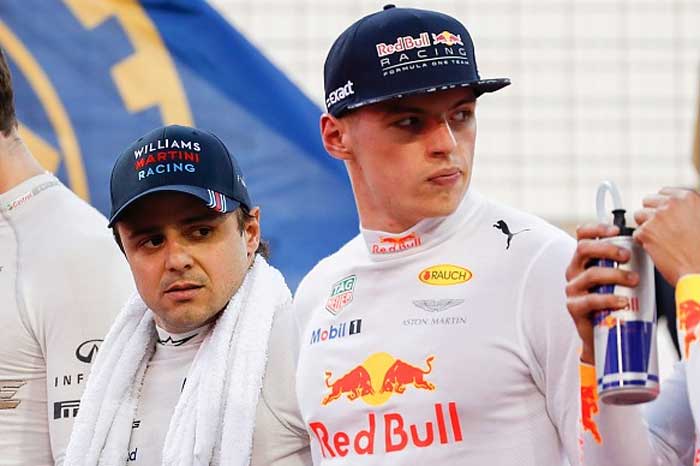 Felipe Massa e Max Verstappen